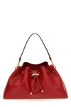 Jimmy Choo Bucket Bag In Red Color Leather In Red