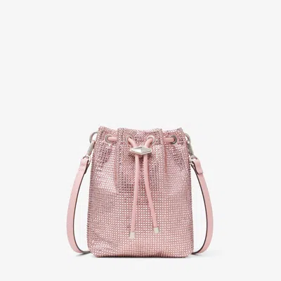 Jimmy Choo Cinch Mini In Rose/antique Silver