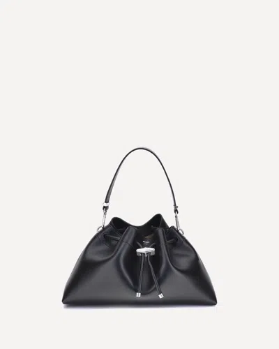 Jimmy Choo Cinch Shoulder Bag In Black