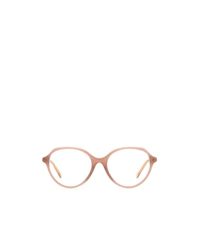 Jimmy Choo Circular Flat Mirror In Pink