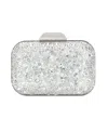 Jimmy Choo Crystal-embellished Cloud Clutch Bag In White