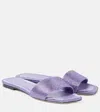 Jimmy Choo Clovis Slides In Purple