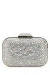 Jimmy Choo Embellished Fabric Cloud Clutch