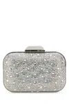 Jimmy Choo Embellished Fabric Cloud Clutch