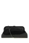 Jimmy Choo Skylar Snake-print Leather Clutch Bag With Jc Clasp