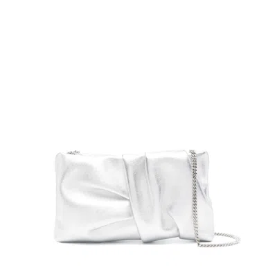 Jimmy Choo Bonny Chain-strap Clutch Bag In Neutral