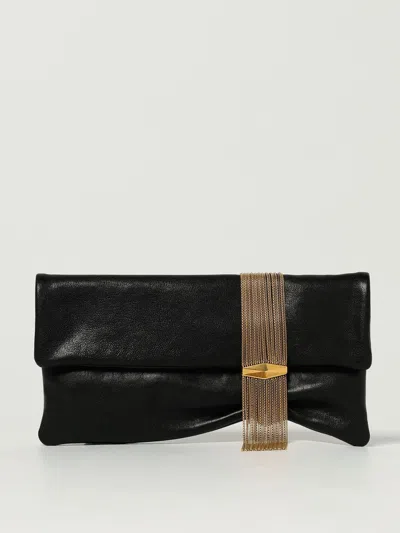 Jimmy Choo Clutch  Woman Color Black