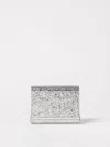 Jimmy Choo Clutch  Woman Color Silver In Silver