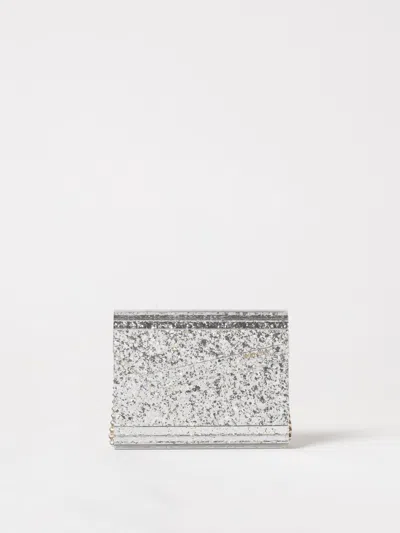 Jimmy Choo Clutch  Woman Color Silver