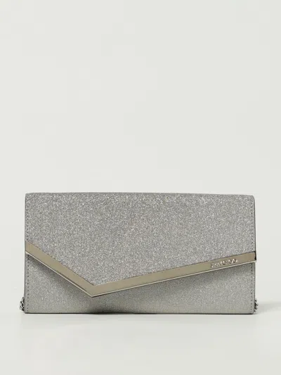 Jimmy Choo Clutch  Woman Color Silver