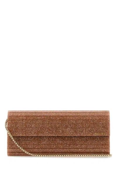 Jimmy Choo Clutch In Brown