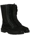 Jimmy Choo Cora Tall Woven Rope Boot