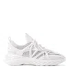 Jimmy Choo Cosmos Crystal-embellished Sneakers In White