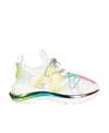 Jimmy Choo Cosmos/f Low-top Sneakers In White