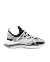 Jimmy Choo Cosmos/m Low-top Panelled Sneakers In White