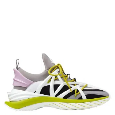 Jimmy Choo Cosmos/m Neoprene Low-top Sneakers In Multi