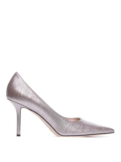 Jimmy Choo Court Shoes In Plata