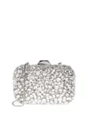 Jimmy Choo Crystal-decorated Clutch In White