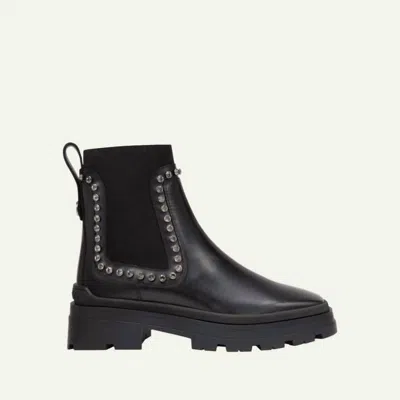 Jimmy Choo Crystal Embellished Boot In Black