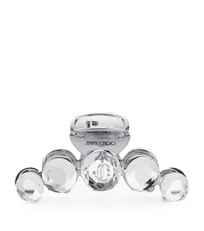 JIMMY CHOO CRYSTAL-EMBELLISHED CLAW HAIR CLIP