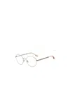 Jimmy Choo Crystal-embellished Glasses In Gray