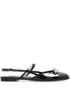 Jimmy Choo Crystal-embellished Slingback Pumps In Black