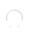 Jimmy Choo Double Headband Jewelry Silver In Silver