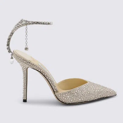 Jimmy Choo Crystal Pumps In Multi
