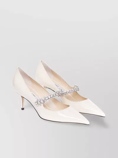 Jimmy Choo Crystal Strap Stiletto Pump