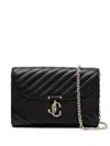 Jimmy Choo Curve Crossbody Bag In Black
