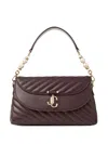Jimmy Choo Curve Quilted Shoulder Bag