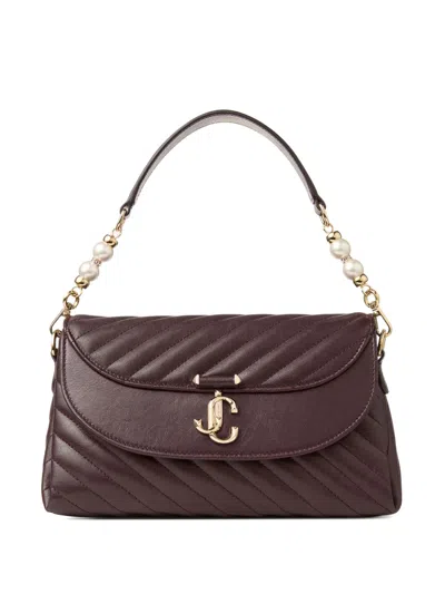 Jimmy Choo Curve Quilted Shoulder Bag