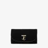 Jimmy Choo Women Curve Chain Wallet In Brown