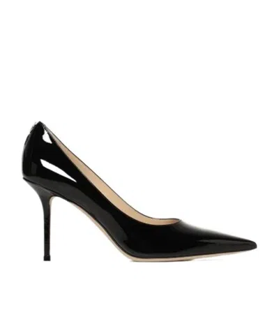 Jimmy Choo Love 85mm Patent Leather Pumps In Black