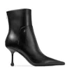 Jimmy Choo 80mm Cycas Leather Boots