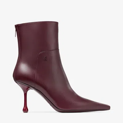 Jimmy Choo Cycas Boots In Garnet