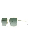 Jimmy Choo Dahla Sunglasses In Gold