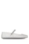 Jimmy Choo Transparent Rubber The Jelly Ballerinas In Multi