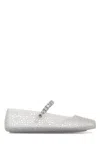 Jimmy Choo Transparent Rubber The Jelly Ballerinas In Multi