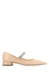 Jimmy Choo Woman Ballet Flats Ivory Size 8 Leather