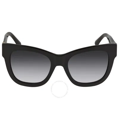 Jimmy Choo Dark Gray Gradient Rectangular Ladies Sunglasses Jan/s 0dxf/9o 52 In Black