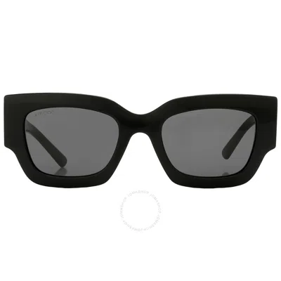Jimmy Choo Dark Grey Square Ladies Sunglasses Nena/s 0807/ir 51 In Black