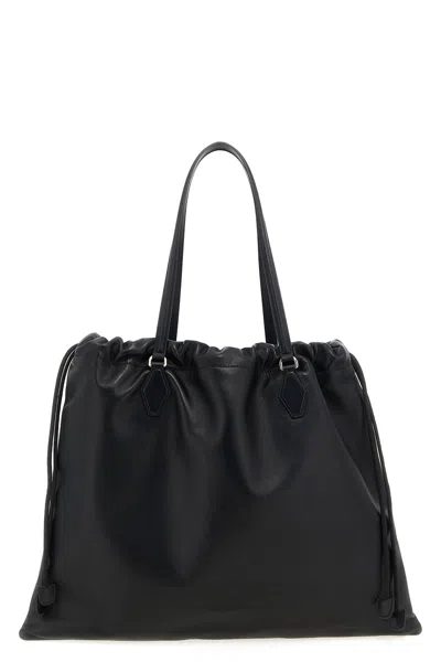 Jimmy Choo 'darwstring Tote' Shopping Bag In Black
