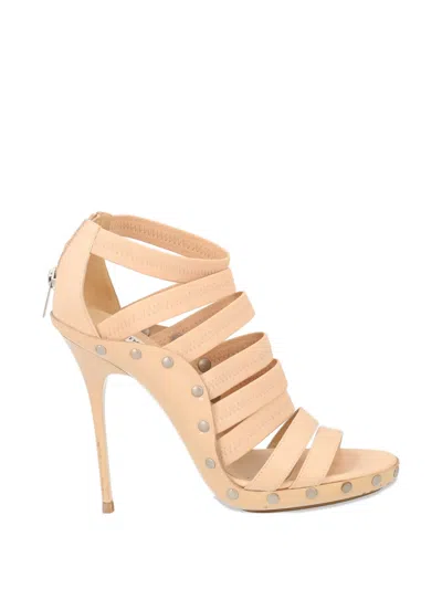 Pre-owned Jimmy Choo Décolleté Multi-strap Sandals In Neutral