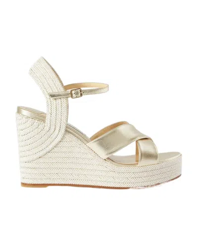 Jimmy Choo Dellena 100 Wedge Sandals