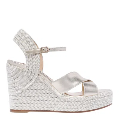 JIMMY CHOO DELLENA WEDGE SANDALS