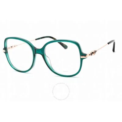 Jimmy Choo Demo Butterfly Ladies Eyeglasses Jc356 0yib 54 In Green