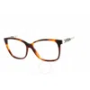 JIMMY CHOO JIMMY CHOO DEMO CAT EYE LADIES EYEGLASSES JC292 0086 54