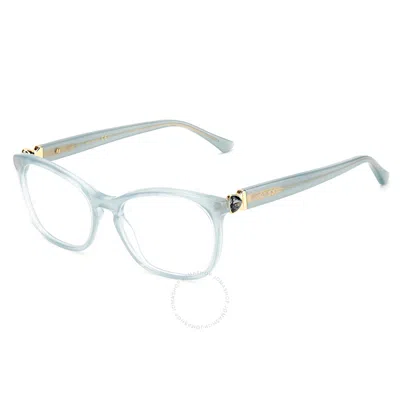 Jimmy Choo Demo Cat Eye Ladies Eyeglasses Jc317 01ed 54 In Green