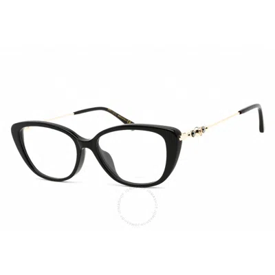 Jimmy Choo Demo Cat Eye Ladies Eyeglasses Jc337/g 0807 52 In Black